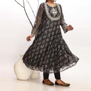 Traje de red adornado para mujer de 2 piezas PF3083 - Product Image 2