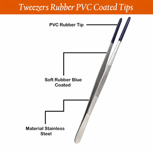Pinces à vapeur 8 10 12 pouces en acier inoxydable, outil de précision pour la réparation de bijoux et de montres ZetomedPro - Product Image 5