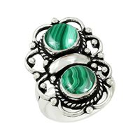 Bague en argent sterling 925 avec pierre précieuse en lapis-lazuli de forme ronde, bague antique faite à la main, style bohème pour femmes, bague délicate pour anniversaire