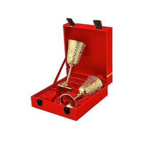 Cáliz Vintage de Latón Dorado Hecho a Mano, Copa Medieval Renacentista, Regalos para Aniversario de Bodas, Artículos de Bebida Ceremoniales Novedosos - Product Image 5