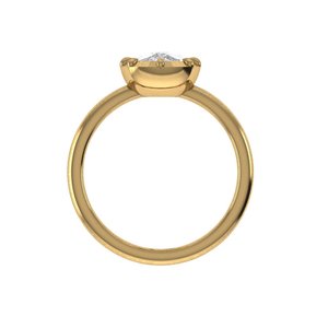 Nuevo Anillo de Diamante Cultivado en Laboratorio con Corte Cojín, Plata 925, Oro de 9kt, 14kt, 18kt, Anillos de Diamantes para Compromiso de Mujer - Product Image 2