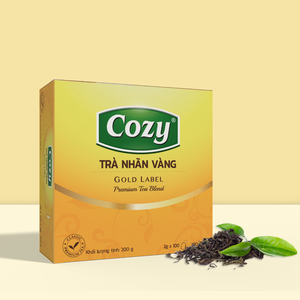 ถุงชาดำแบบพรีเมี่ยมพร้อมกล่องใส่ชาป้ายทองพร้อมใบรับรอง - Product Image 1