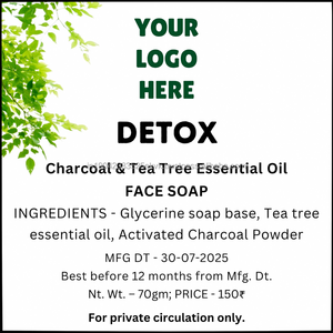 Activated Charcoal Tea <b>Tree</b> <b>Face</b> Soap 70g Wholesale India - Kalptaru Exim - Product Image 2