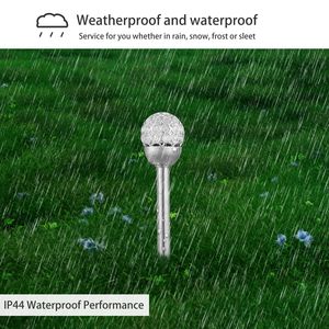Luci Solari da Giardino Solarek IP44 Impermeabili RGB a Sfera, Set da 3 Lampade LED per Esterni, Illuminazione Premium per Paesaggi e Decorazioni Natalizie - Product Image 5