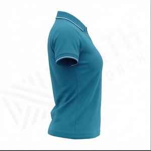 Servicio de Camisetas Polo para Mujer de Diseño Personalizado, Suaves y de la Mejor Calidad, Precio Económico, Camisetas Polo para Mujer Más Vendidas, Nuevo Estilo de Alta Calidad - Product Image 4