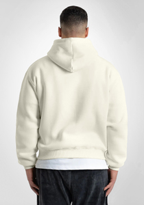 Vente en gros de sweats à capuche zippés pour hommes, coupe ample, en molleton 100% coton épais, à épaules tombantes, style streetwear oversize - Product Image 4