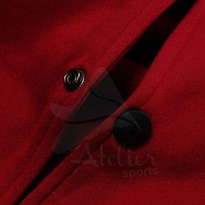 เสื้อแจ็คเก็ตหนังผู้ชาย แขนยาว ปักลายตามสั่ง ติดกระดุมด้านหน้า สไตล์ลำลอง สตรีทแวร์ เสื้อคลุมฤดูหนาวสำหรับผู้ชาย - Product Image 3