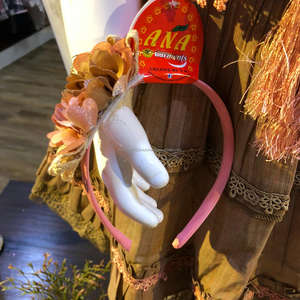 Robe de printemps en tissu de laine avec bandeau fantaisie au design étonnant nouveau style de poulet koti pour enfants - Product Image 4