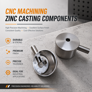 Componentes de fundición de zinc mecanizados por CNC - Product Image 2