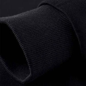 Sweat-shirt à capuche pour homme, noir, coupe ample, en coton French Terry, style streetwear décontracté, avec poche, pour l'automne - Product Image 4