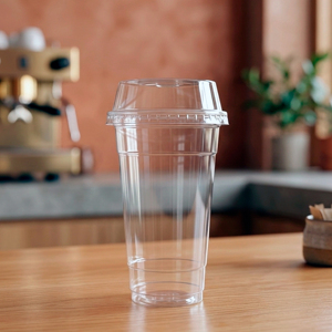 Vietnam Wholesale Disposable Transparent Single Wall PP <b>Cups</b> 16oz 22oz 95mm Diameter Lid Beverage Tea Coffee Juice <b>Cold</b> Drinks - Product Image 4