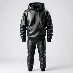 Conjunto Deportivo de Cuero para Hombre de Alta Calidad, Nuevo, 2 Piezas, Venta al Por Mayor, Personalizable, Ropa Urbana - Product Image 5