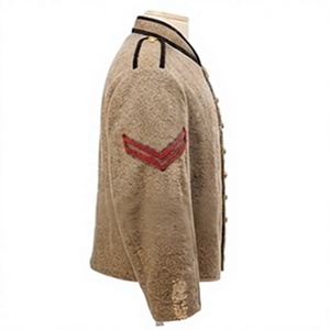 Veste d'hiver en laine pour hommes de l'Union Civile, à col montant, simple boutonnage, réversible, pour reconstitution historique, uniforme - Product Image 3