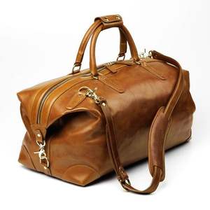 Nouveauté : Sac de voyage décontracté pour homme en cuir véritable, imperméable, sac de sport en cuir, en vente en ligne à bas prix - Product Image 1