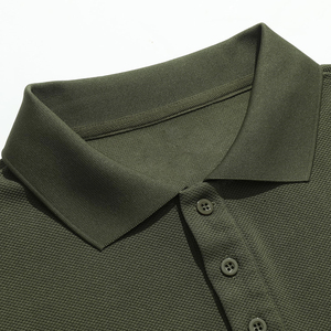 Polo de Golf para Hombre de Alta Calidad al por Mayor, Corte Regular, de Secado Rápido y Diseño Bordado, Color Sólido - Product Image 4