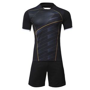 Conjuntos de Uniformes de Fútbol, Ropa Deportiva Sublimada, Transpirable, 100% Poliéster, Camisetas de Fútbol Personalizadas para Hombre Adulto - Product Image 1