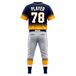Uniformes de Béisbol Personalizados de Moda 2026, Camisetas de Béisbol de Secado Rápido, Ropa Deportiva de Malla para Equipos, Proveedor OEM ODM - Product Image 3