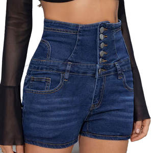 Nuevos y Elegantes Shorts de Mezclilla para Mujer, Diseño Personalizado de Alta Calidad, Shorts de Mezclilla para el Verano 2026 - Product Image 1