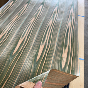 Contrachapado Decorativo IRODORITAI de Cedro Uguisu Teñido, Tablero de Contrachapado Enchapado con Revestimiento de Uretano, Diseño Japonés a Rayas y Cuadros para Pared - Product Image 4