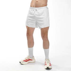 Shorts de sport décontractés pour hommes à prix bas, séchage rapide, légers, pour la gym, avec taille élastique, en tissu coton - Product Image 3