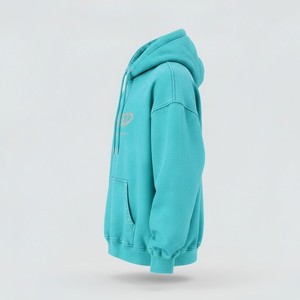 Sweat à capuche tendance de haute qualité 100% coton, délavé à l'acide, série High Street, effet vieilli, délavé à la pierre, style vintage - Product Image 6