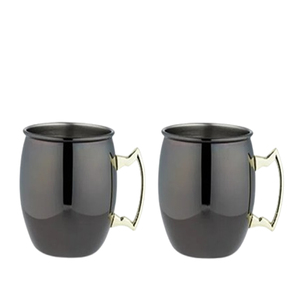 Meilleures ventes : Ensemble de 4 tasses en acier inoxydable de style moderne avec poignées flexibles, forme ronde, couleur personnalisable - Product Image 3