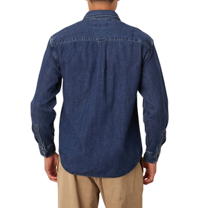 เสื้อเชิ้ตยีนส์ผู้ชายขายส่ง ผ้าเดนิมใส่สบาย ผ้าฝ้ายปรับแต่งได้ - Product Image 2