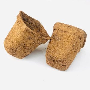 Pot biodégradable en Fiber de coco, plante de fleurs biologique naturelle, Pot de pépinière de graines - Product Image 4
