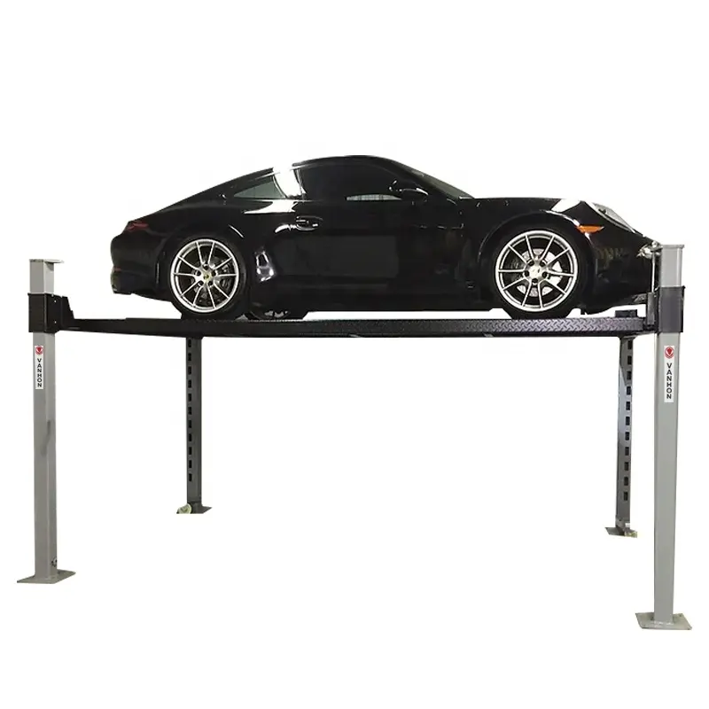 Factory supply 4 post auto lift vehicle hoist four post car parking garage lift