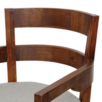Fauteuil portable moderne OEM en bois massif, étanche et réglable en hauteur, idéal pour villa, salon, bureau à domicile, école - Chaise de salle à manger