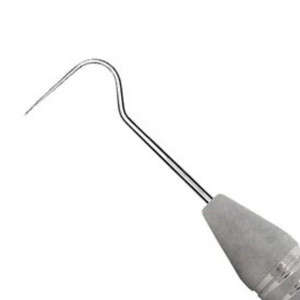 Sonda de Exploración Dental Número 8 de un Solo Extremo, Instrumento de Examen Oral de Acero Inoxidable - Product Image 4