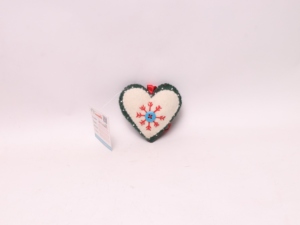 Adorno Navideño de Fieltro en Forma de Corazón |    Adornos Festivos para Árboles |   Decoraciones Navideñas de Fieltro al por Mayor |   Proveedor al por Mayor - Product Image 2
