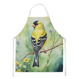American Goldfinch Unisex Large Multicolor Cooking <b>Apron</b> for <b>Kitchen</b> Baking Crafts Gardening-For Adults (Men/<b>Women</b>) - Product Image 1