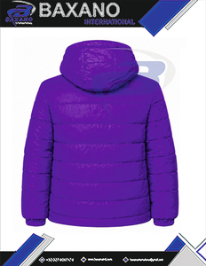Veste matelassée à capuche NCNW Sorority pour femme, veste varsity matelassée, broderie 1935, isolée, chaude, hiver, veste pour femme NCNW - Product Image 5