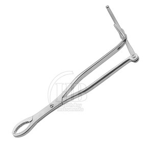Pinzas Ortopédicas Quirúrgicas de Acero Inoxidable de Alta Resistencia para Sujeción de Huesos, con Diseño Reutilizable para un Agarre Estable en Procedimientos de Articulaciones Óseas - Product Image 2