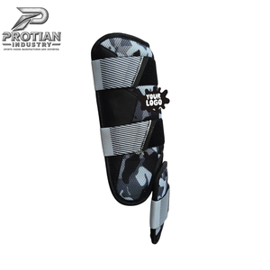 Protector de Piernas Personalizado PROTIAN, Tela de Malla, Doble Correa, Protección Deportiva para Adultos, Diseño de Camuflaje para Todas las Estaciones - Product Image 3