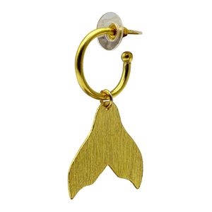Pendientes Colgantes de Mariposa en Tono Dorado, Aros de Latón Chapados en Oro de 14K para Mujer, Joyería para Regalo de Fiesta - Product Image 1