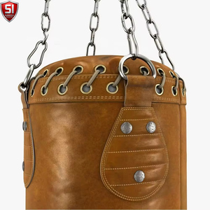 PU Kick <b>Boxing</b> MMA Training Punching <b>Bags</b> Heavy 25KG Lightweight Free <b>Standing</b> Hanging Adjustable Height Gym - Product Image 5