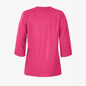 Custom Nursing Scrub <b>Top</b> New Design <b>Long</b> <b>Sleeve</b> Knitted High Quality Summer Wear <b>Longline</b> Slim Fit Women's Scrub <b>Tops</b> - Product Image 3