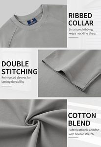 Heavy Weight 100% Cotton Oversized T-<b>Shirt</b> Men 220 Grams Shoulder Custom Printing Hip Hop Plus Size 100% Cotton Blank Boxy Men's - Product Image 5