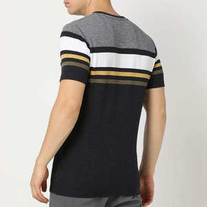 Camiseta de Manga Corta para Hombre, 100% Algodón, Tejido de Punto, Cuello Redondo, Estilo Casual de Verano, Ecológica y Transpirable - Product Image 4