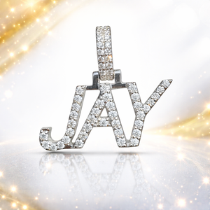 Collier tendance en argent 925 plaqué rhodium avec plaque nominative personnalisée en écriture cursive, pendentifs et breloques raffinés en diamant naturel, cadeau - Product Image 5