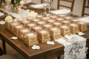 Wood <b>Tea</b> Light Holder Set Round Handmade Candle Holder for Home Decoration - Product Image 6