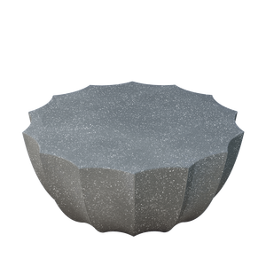 Tavolino da Caffè Moderno in Cemento MgO da 90 cm, Resistente e Impermeabile, per Terrazze, Giardini e Cortili - Product Image 6
