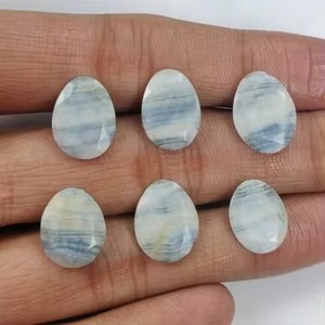 Venta al por Mayor de Cabujones de Scheelite Blanco en Forma de Huevo Natural, Lote a Granel a Bajo Precio para Joyería, Colgantes y Collares - Product Image 2