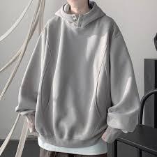 Men's Winter Hooded Solid <b>Zipper</b>-Up Jacket with High-Neck Breathable & Eco-Friendly Design - Product Image 2