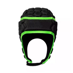 Protège-têtes de gardien de but durables en PU pour sports de plein air, sangle réglable, rembourrage doux pour la protection de la tête, sécurité contre les chocs, entraînement - Product Image 1