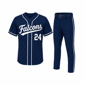 Uniforme de baseball élégant pour hommes et jeunes, ensemble de maillots de baseball personnalisés par sublimation avec tissu à séchage rapide pour équipe et club - Product Image 1