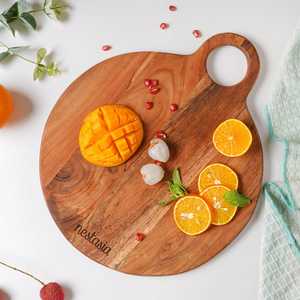 Plateau à dessert en bois au design unique, fait main, style artisanal haut de gamme, plateau multifonctionnel pour hôtel et restaurant - Product Image 6