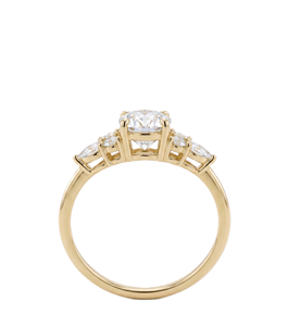 Bague de Fiançailles Minimaliste Solitaire en Or Massif 14K avec Diamant Moissanite Rond ou Marquise, Qualité DEF Couleur VS VVS Clarté, Vente en Gros - Product Image 2